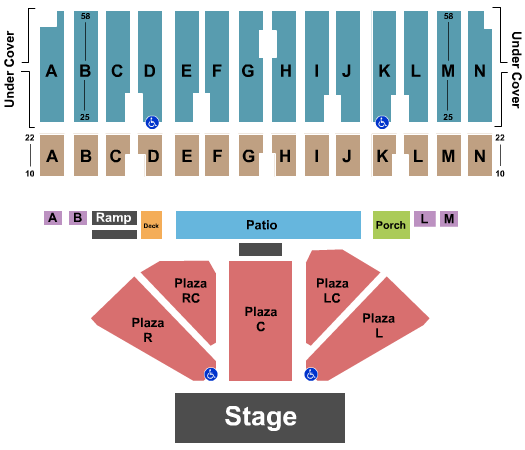 Minnesota State Fair Grandstand Counting Crows Seating Chart